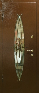 Дверь с ковкой Арт-ММ155