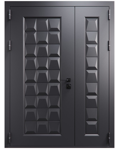 Полуторная багетная дверь Арт-ММ1116