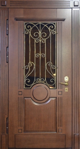 Дверь с ковкой Арт-ММ168